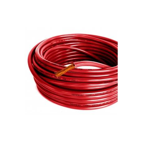 Cavo unipolare superflessibile H07V-K rosso - 100 mt - 1x6 mmq