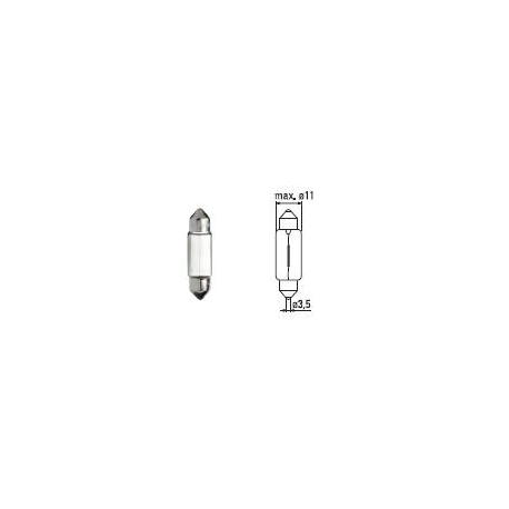 Siluro - 12V - 5W - SV8,5-8 - 11X38 - FIRE