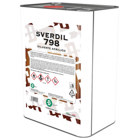 SVERDIL 798 - diluente acrilico - 5 L