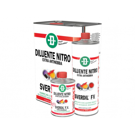 SVERDIL NITRO FV - diluente nitro antinebbia - 1 L